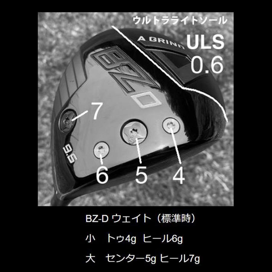 Aデザインゴルフ Aグラインド BZ-D ドライバー スピーダー NX A GRIND BZD DRIVER Speeder NX オリジナルカスタムクラブの画像