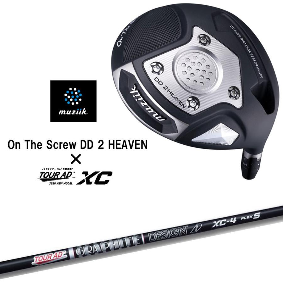 muziik DD 2 HEAVEN ドライバー＋シャフト1本　ヘッドカバー付 muziik DD 2 HEAVEN ドライバー＋シャフト1本ヘッドカバー付