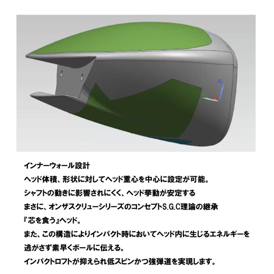 【ヘッド単体販売不可】ムジーク オン ザ スクリュー DD GOAT ドライバー オリジナルカスタムクラブ On The Screw DD G.O.A.T ゴートの画像