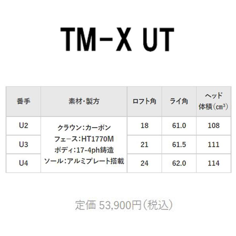 ロイヤルコレクション TM-X ユーティリティ MCH ROYAL COLLECTION TMX オリジナルカスタムクラブ｜ogawagolf｜09