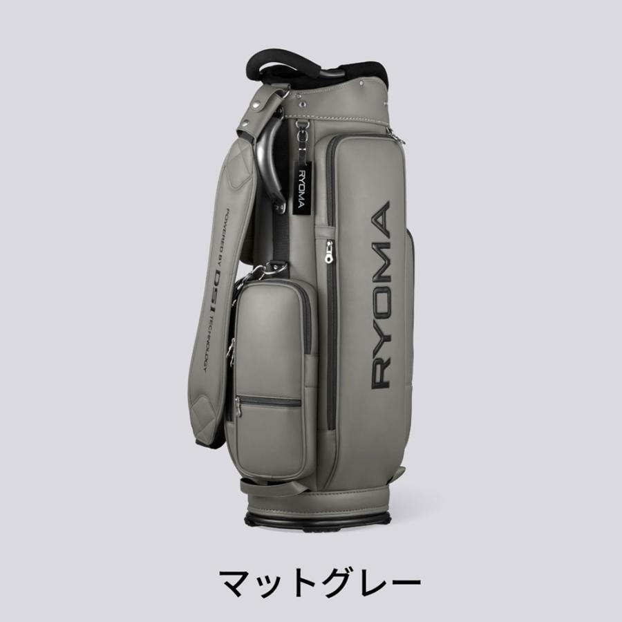 RYOMA 軽量タイプ ゴルフバッグ ホワイト RYOMA GOLF - Accessory Caddie Bag/Travel Cover