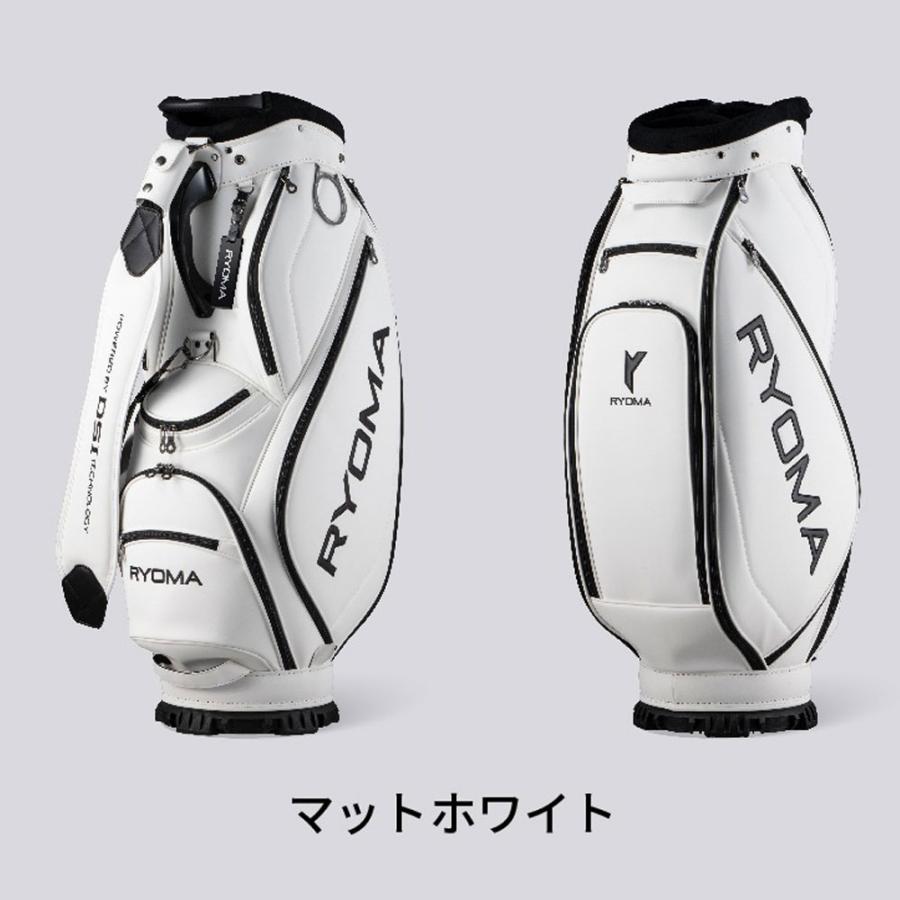 新品】RYOMA GOLF キャディバッグ 軽量タイプ（ホワイト） 【公式通販】