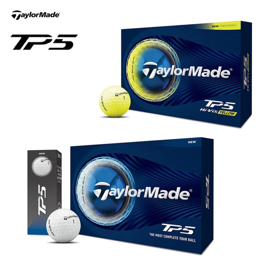TP5 テーラーメイド ゴルフボール 2026年モデル 1ダース 12球入り 日本 