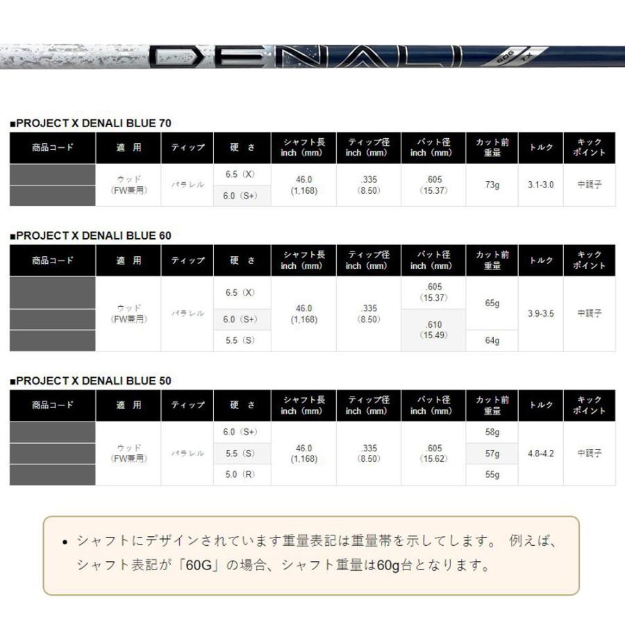 TRUE TEMPER（トゥルーテンパー） シャフト単品 プロジェクトX