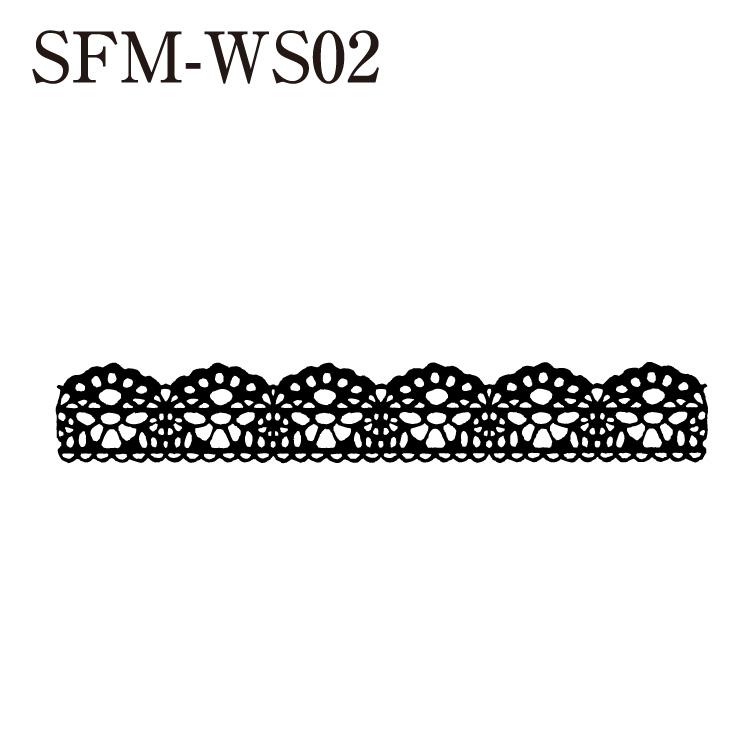 WSサイズ イラストスタンプ レーススタンプ アンティークスタンプ