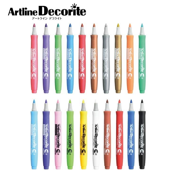 在庫確認用★新品★シャチハタ  アートライン　まとめ売り Amazon.co.jp: 全9色セット 2つの特典付き Artline IREGUI