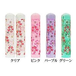 かわいい カラー 6角美人 桜 12mm 印鑑 実印 はんこ 銀行印 | ブランド登録なし