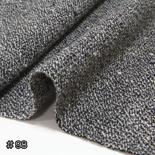 生地 ウール 13610 無地 ネップツイード 10cm単位切り売り 1カット3個
