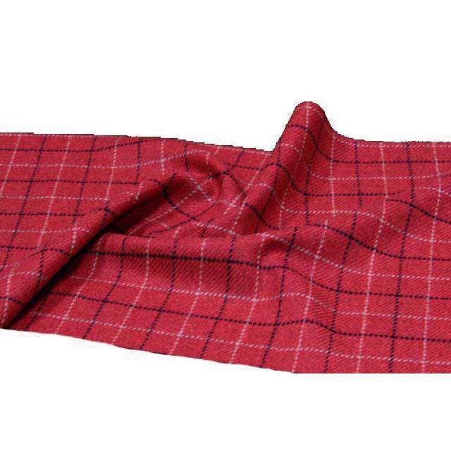生地 ウール 18450-30 柄物 タッターソールチェック 10cm単位切り売り