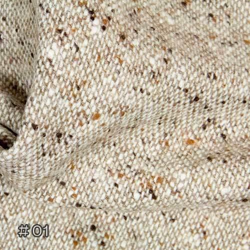 生地 ウール 21190 無地 ネップツイード 10cm単位切り売り 1カット3個