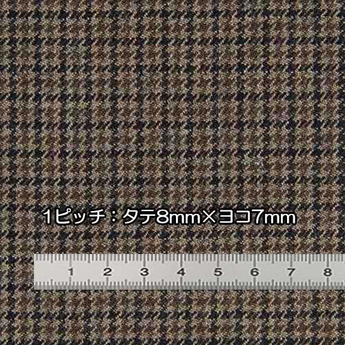 生地 ウール 47340 柄物 ガンクラブチェック 10cm単位切り売り 1カット