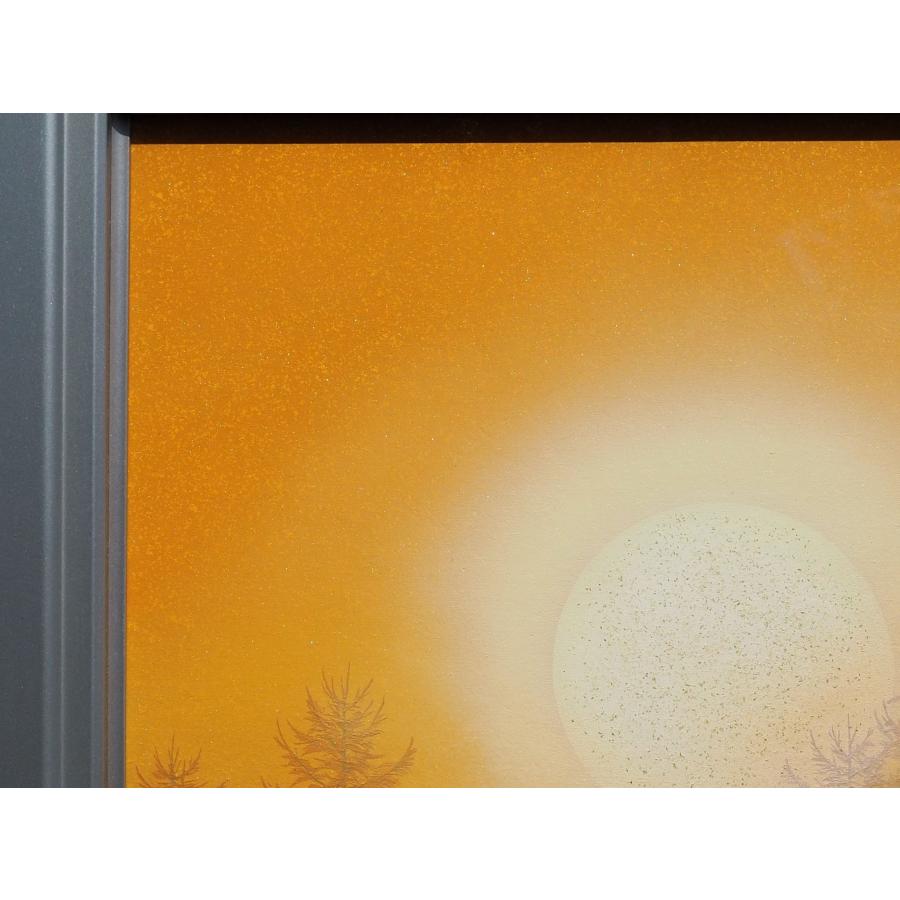 新品　実力作家　遠山幸男　【緑韻】日本画　1０号　共シール 真作】 遠山幸男 ≪曙光≫ 風景画 共シール 絵画 日本画 元創展