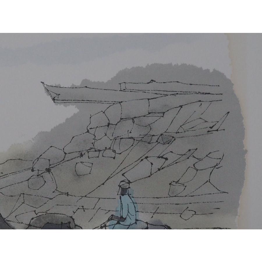 平山郁夫、絲綢の路、希少画集画、新品高級額、額装付、状態良好 平山郁夫、絲綢の路、希少画集画、新品高級額、額装付、状態良好