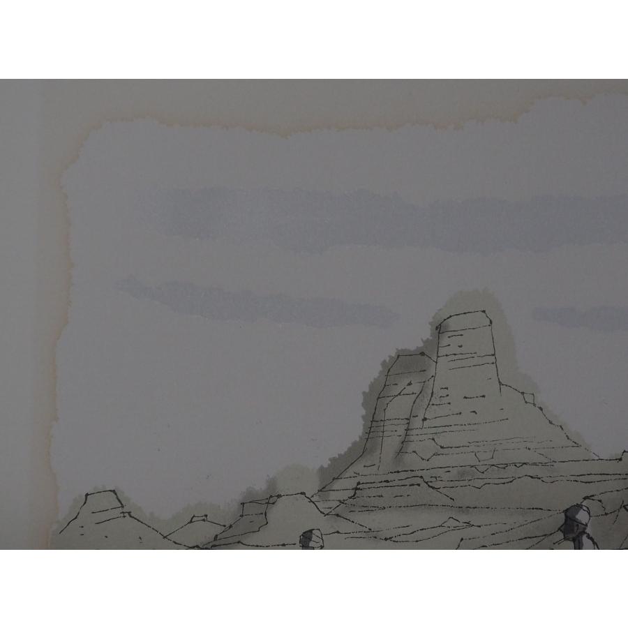 真作】 平山郁夫 ○本人サイン 絲綢之路 リトグラフ 絵画 限定300部