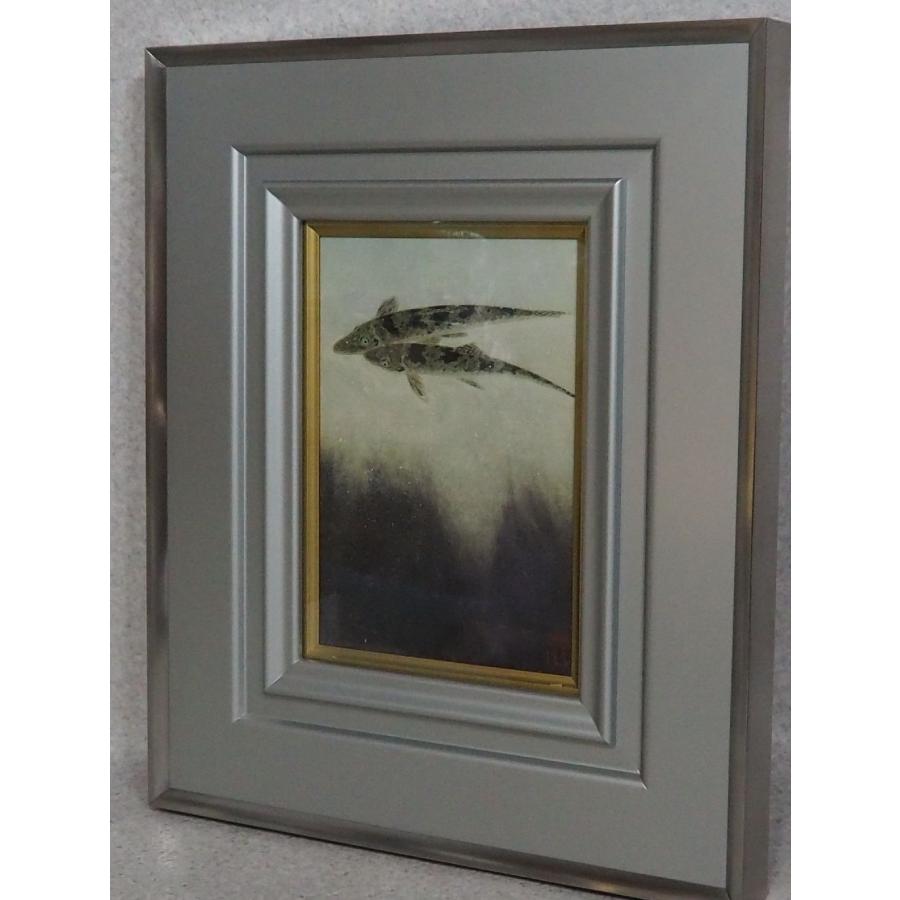 磯部茂樹 絵画 代表作≪ かまつか ≫日本画　湖魚 磯部茂樹 絵画 【代表作】 ≪ かまつか ≫ 日本画 カマツカ 湖魚 共