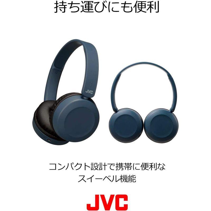 JVC HA-S48BT-B ワイヤレスヘッドホン Bluetooth対応/連続17時間再生/バスブースト機能搭載/ハンズフリー通話用マイク｜ogawashop｜03