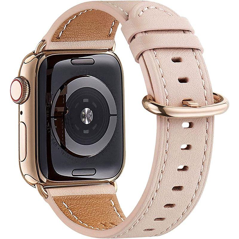 WFEAGL コンパチブル Apple Watch バンド,は本革レザーを使い、iWatch Ultra SE,Series 8/7/6/5｜ogawashop｜02