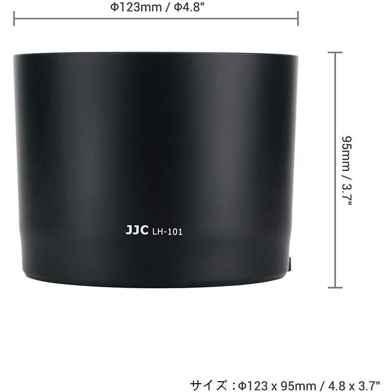 JJC ET-101 可逆式 レンズフード Canon RF 800mm F11 IS STM レンズ 用 キヤノン EOS R5 R6 R｜ogawashop｜10
