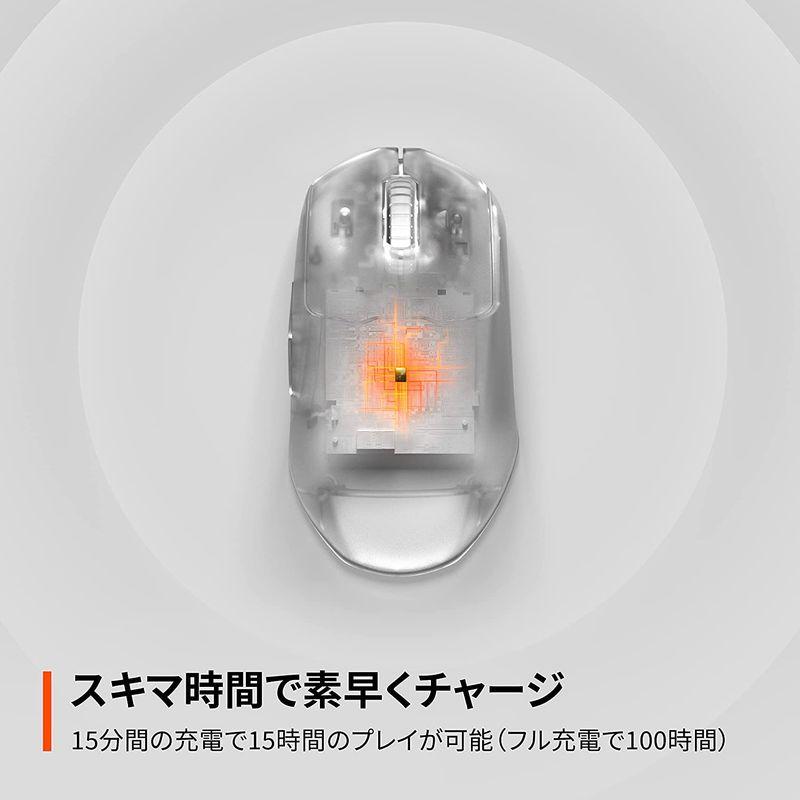 SteelSeriesゲーミングマウス 無線 ワイヤレス Prime Mini Wireless 光磁気Prestige OMスイッチ Tr｜ogawashop｜03