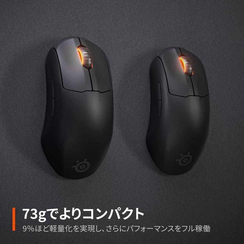 SteelSeriesゲーミングマウス 無線 ワイヤレス Prime Mini Wireless 光磁気Prestige OMスイッチ Tr｜ogawashop｜06