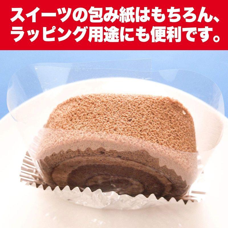 OPPシート 200x200mmOPP袋のワークアップ 透明 食品用 100枚 30ミクロン｜ogawashop｜08