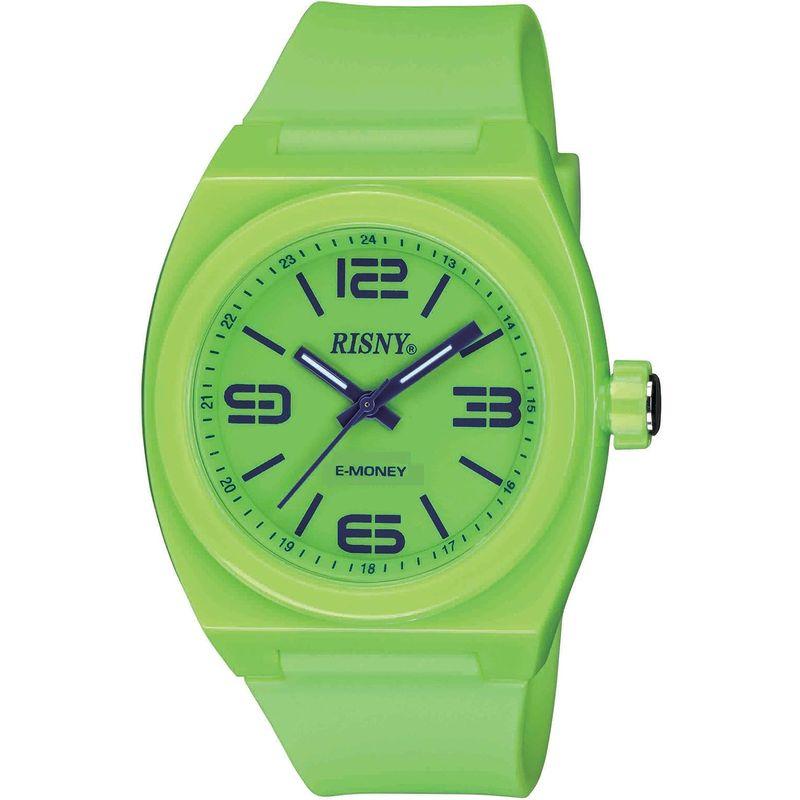 リスニーRISNY 腕時計 電子マネーEdy(エディ)搭載 グリーン RS-001M-06｜ogawashop｜02