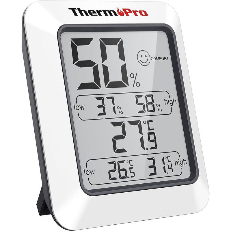 ThermoProサーモプロ 湿度計 デジタル温湿度計 室内温度計湿度計 顔マーク おしゃれ 最高最低温湿度表示 高精度 おしゃれ コンパク｜ogawashop｜06