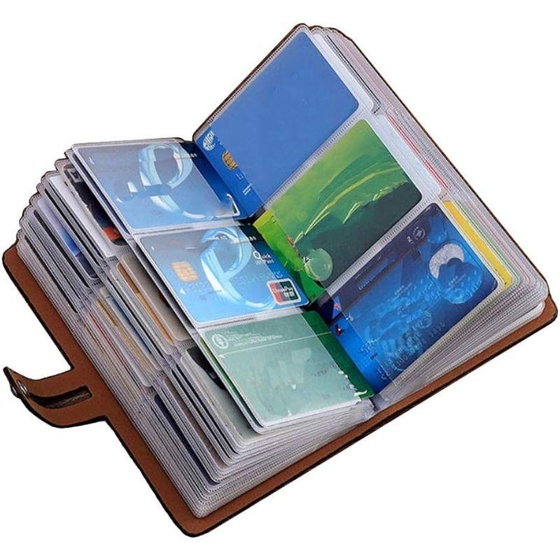 JERLA カードケース クレジットカードケース カードホルダー 大容量 薄型 磁気防止 スキミング防止96枚収納 (ブラック)｜ogawashop｜07