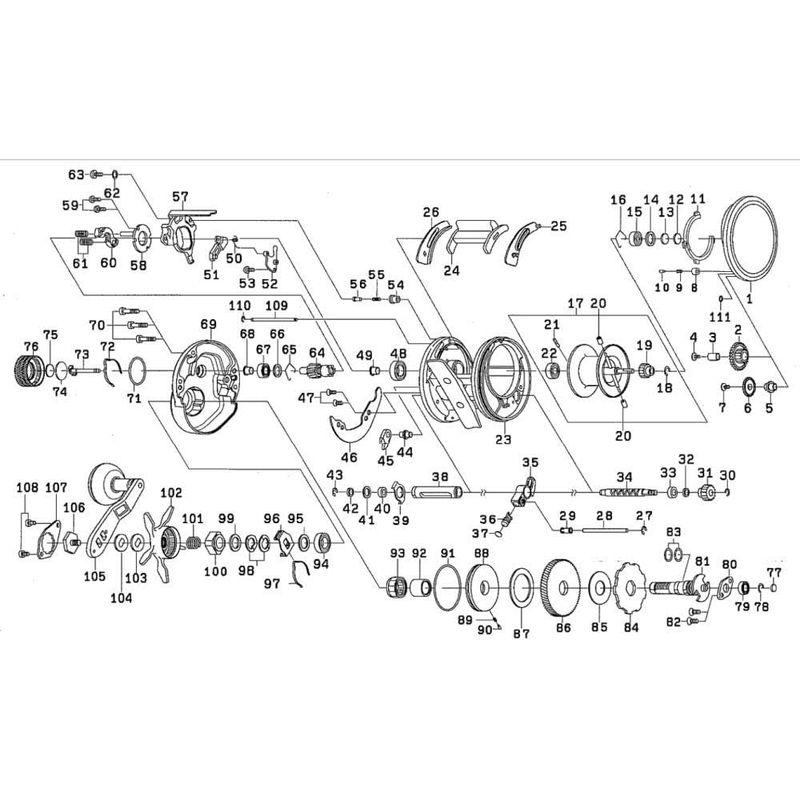 ダイワ(DAIWA) リール 純正パーツ 17 ソルティガ BJ200SHL スプール(18-19・21-22) 部品番号 17 部品コード｜ogawashop｜04