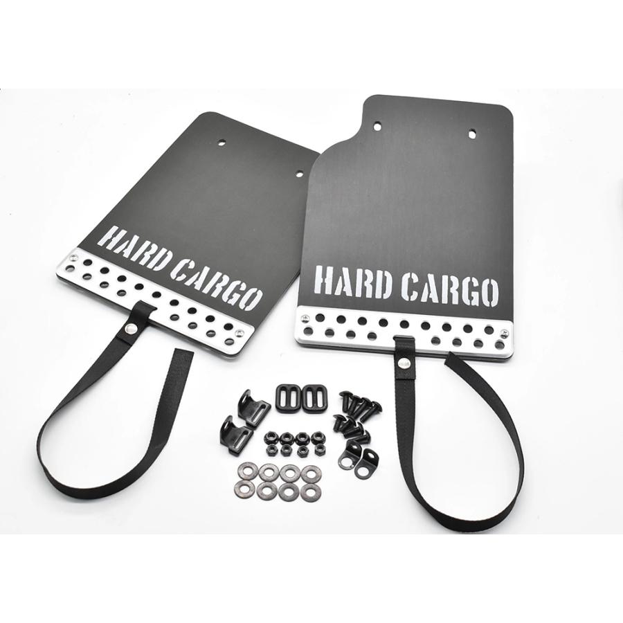 マッドフラップ 泥除け 軽トラック用 アルミプレート＆ベルト付き