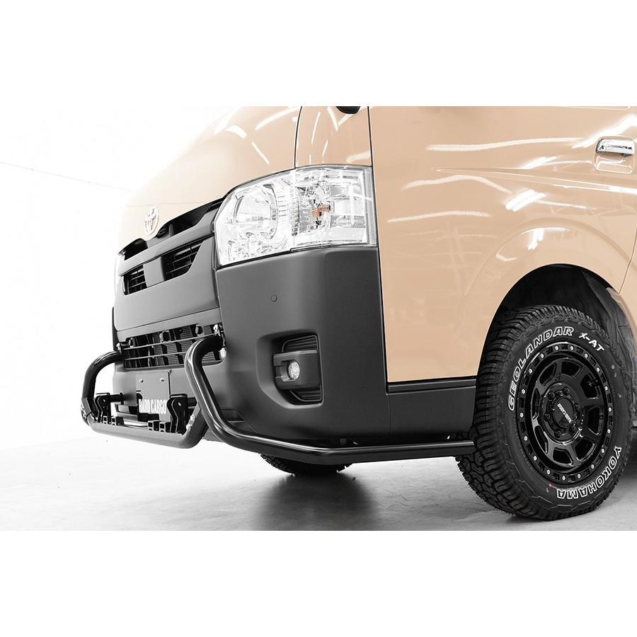 ハイエース 200系 6型以降 標準ボディ 専用 バンパーガード ハード