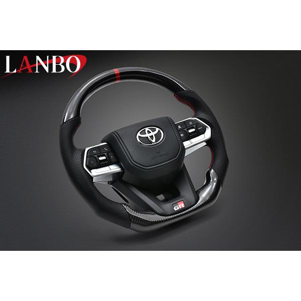 ランドクルーザー 300系 LANBO プレミアム スポーツステアリング