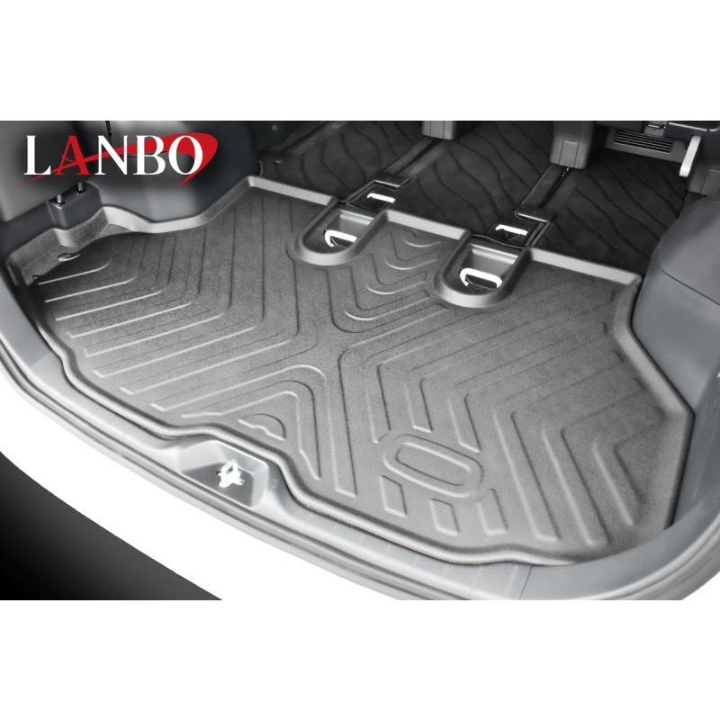 ラゲッジマット ノア&ヴォクシー[90系]　 [LM147] トヨタ（TOYOTA） 90系 ノア ヴォクシー LANBO 3Dラゲッジマット 立体