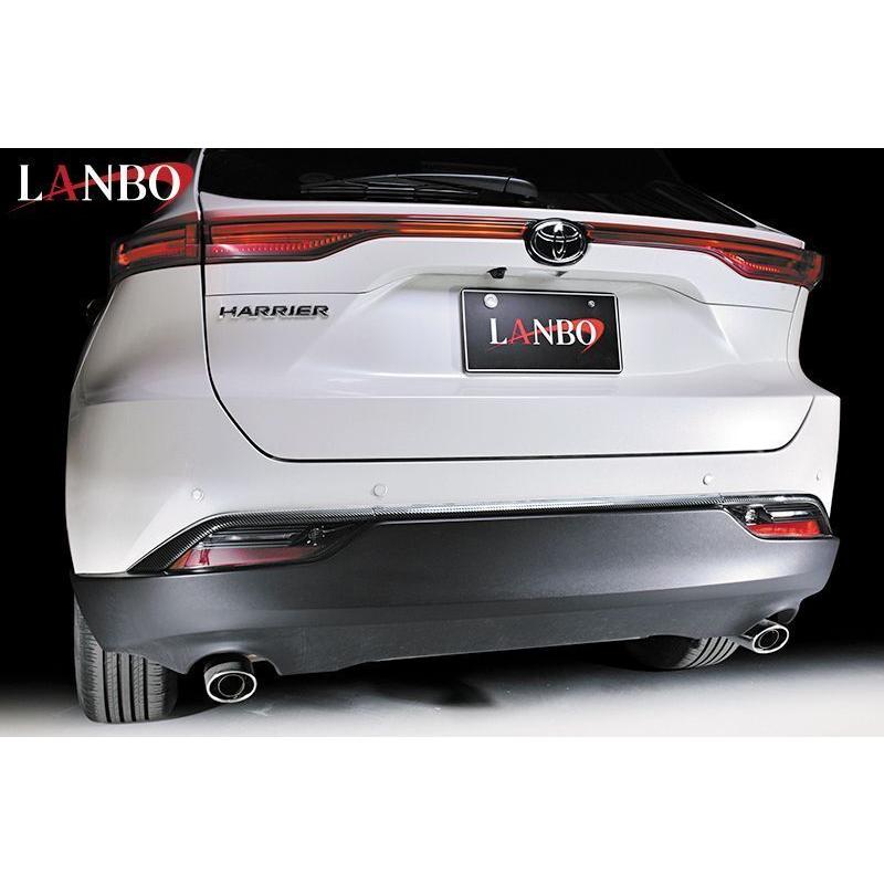 カンカン　ハリアー80 フロント、リアモールセット トヨタ（TOYOTA） 80系 ハリアー専用 LANBO リアバンパー