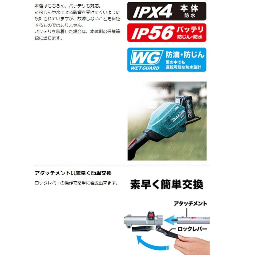 マキタ（makita） 充電式スプリットモータ モータ部のみ MUX01GZ