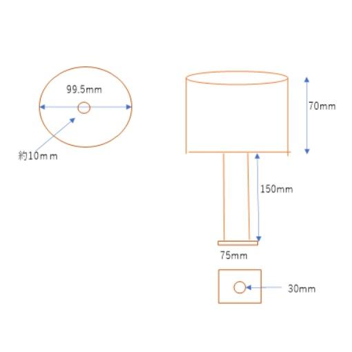 ステン柱受金物 100mm ブロンズ 丸 : おぎはら - 通販 - Yahoo 