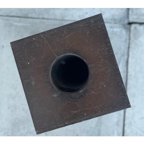 ステン柱受金物 100mm ブロンズ 丸 : おぎはら - 通販 - Yahoo 
