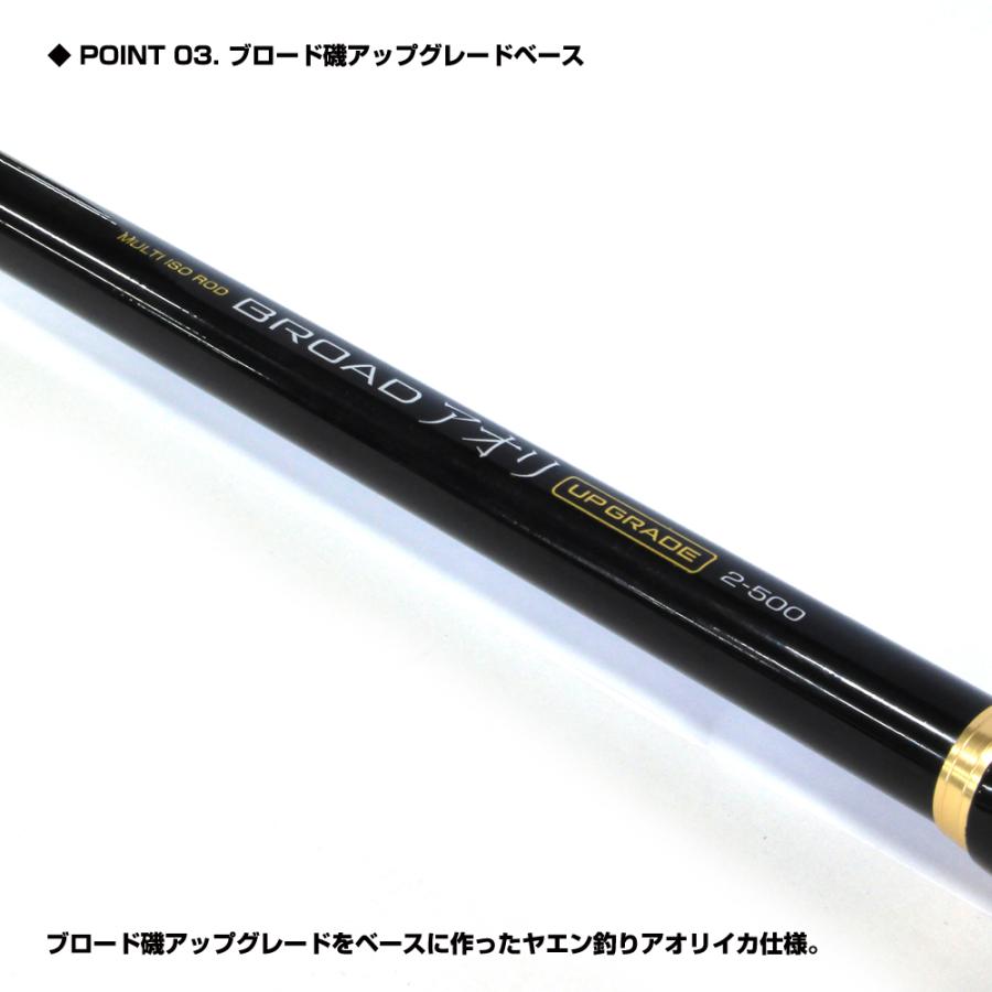 大阪漁具 (OGK) ブロードアオリアップグレード 2-500 (BRAU250) : 釣具