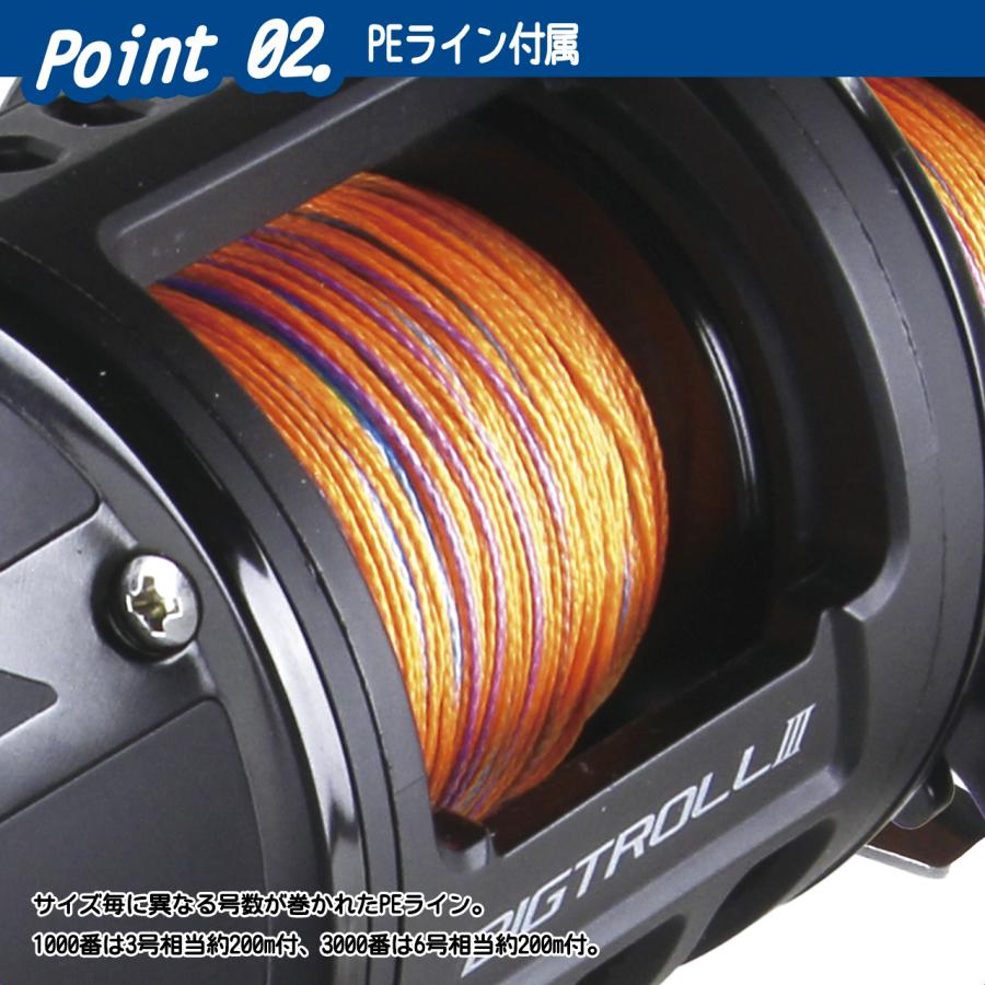 大阪漁具 (OGK) ビッグトロール3 3000 (BTCT33000) : 釣具問屋 - 通販