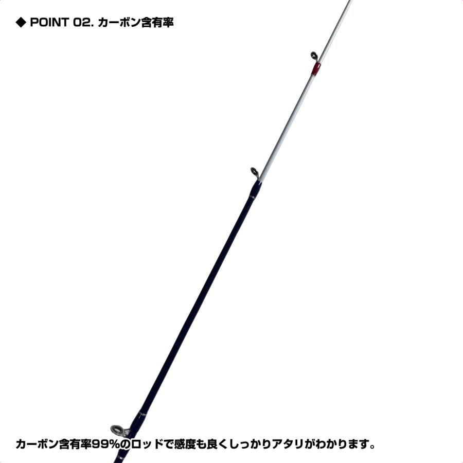 (OGK) メタイカシャフト 65C (MIS65C) | 大阪漁具 | 02