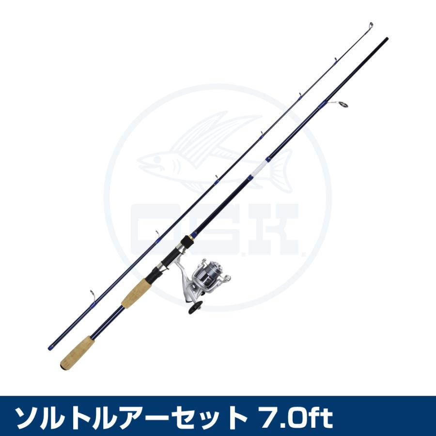 (OGK) ソルトルアーセット 8.0ft (SLSET80) | 大阪漁具