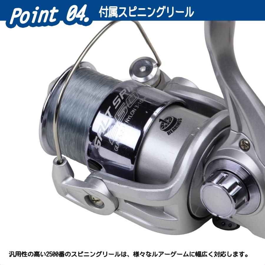 (OGK) ソルトルアーセット 8.0ft (SLSET80) | 大阪漁具 | 04