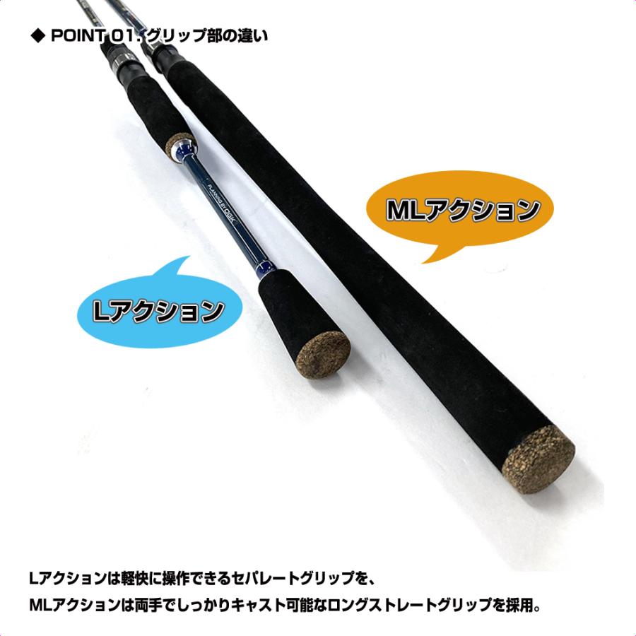 大阪漁具 (OGK) 海のルアー竿カーボンSG 70ML (ULSCS70ML) : 釣具問屋