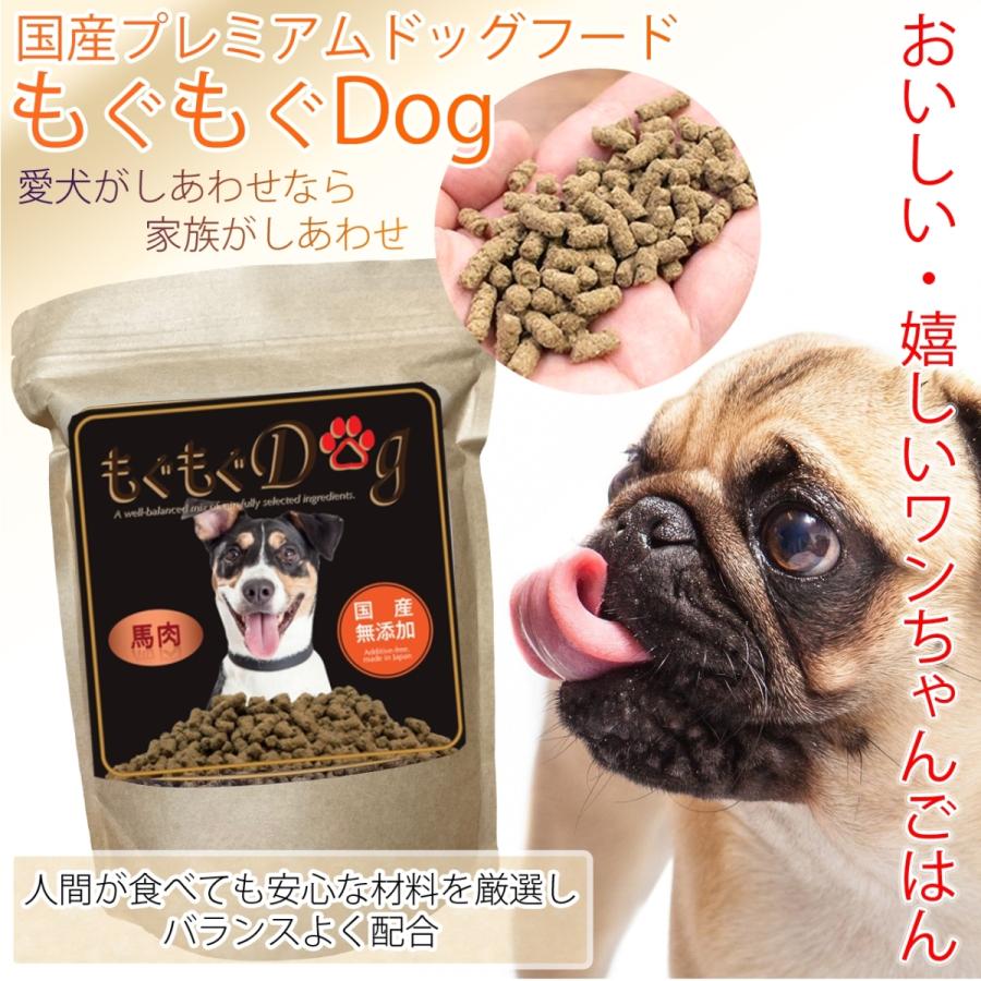 ドッグフード シニア 小粒 アレルギー 国産 無添加 馬肉 人気 小型犬 もぐもぐdog 馬肉 800g Baniku800g ねこのて商会 通販 Yahoo ショッピング