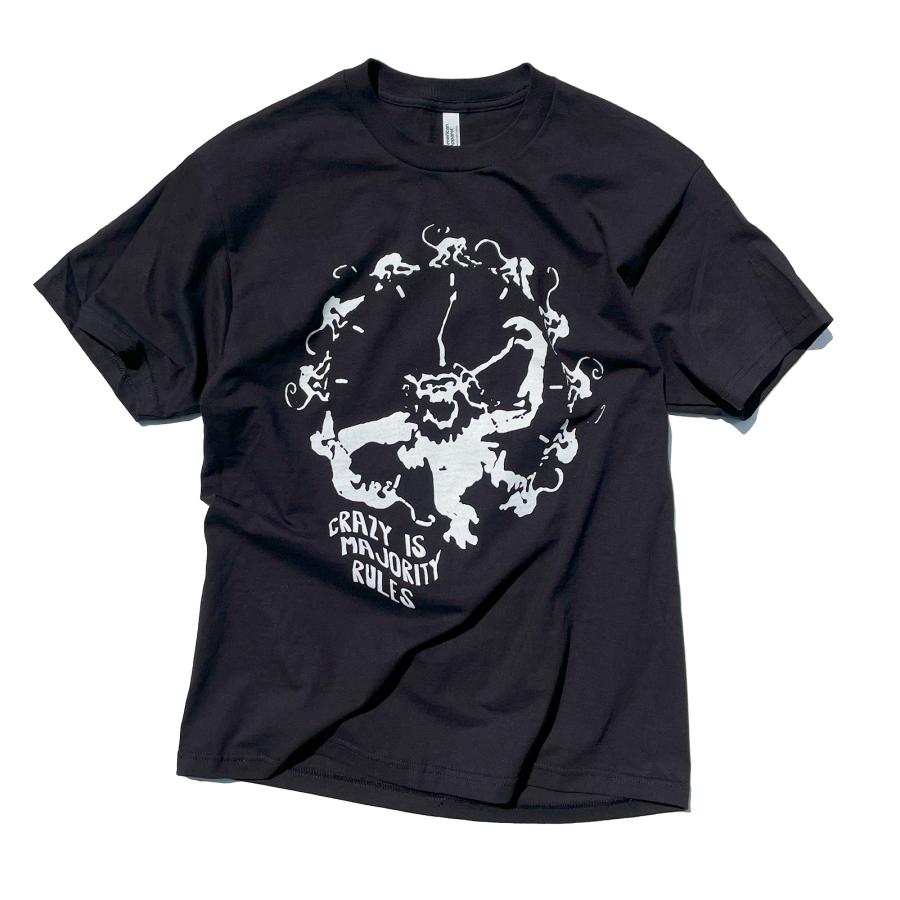 12モンキーズ 「CRAZY IS MAJORITY RULES」「MONKEY LOGO」 12MONKEYS