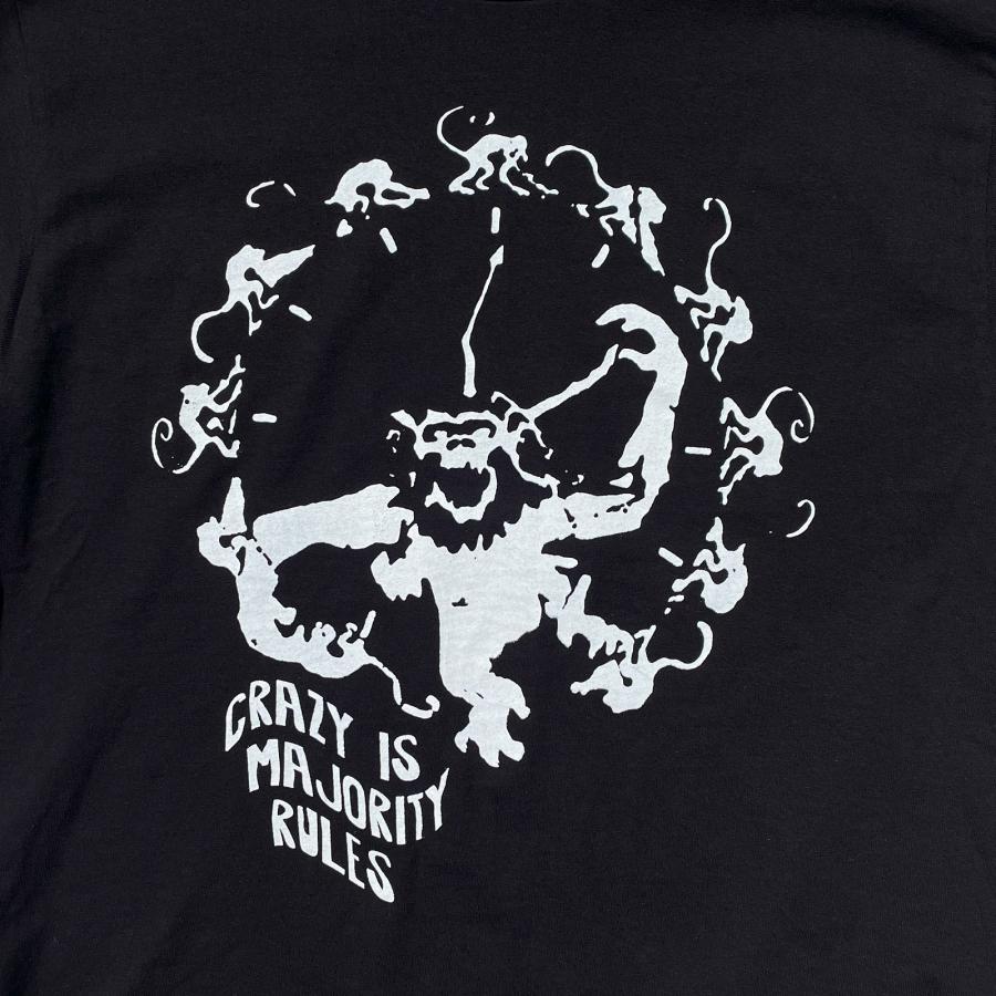 Hectorjareno 通販 12モンキーズ tシャツ 12モンキーズ CRAZY IS MAJORITY RULES MONKEY LOGO 12MONKEYS 映画Tシャツ ユニセックス oguoy-オグオイ - 通販 - Yahoo ショッピング