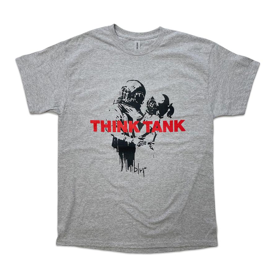 blur「THINK TANK」【BANKSY】ブラー シンクタンク バンクシー T blur「THINK TANK」【BANKSY】ブラー シンクタンク バンクシー T