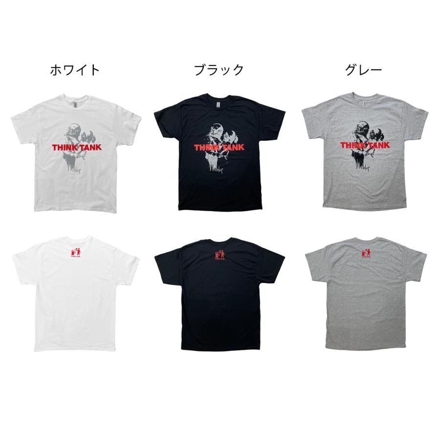 blur「THINK TANK」【BANKSY】ブラー　シンクタンク　バンクシー　Tシャツ　T-shirts 音楽Tシャツ　バンドTシャツ 【GILDAN Ultra Cotton 6.0 oz】American fit｜oguoy｜05