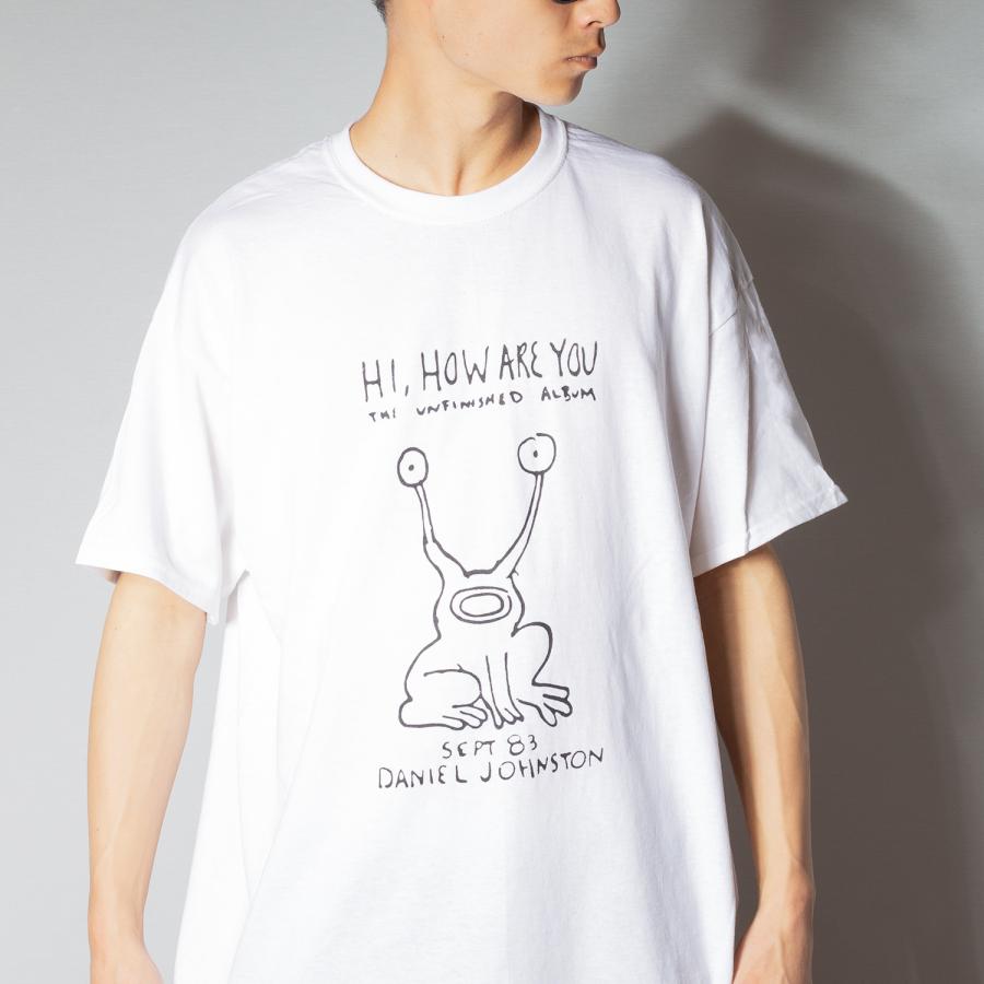 ダニエルジョンストン DANIEL JOHNSTON「Hi HOW ARE YOU?」 T-shirt
