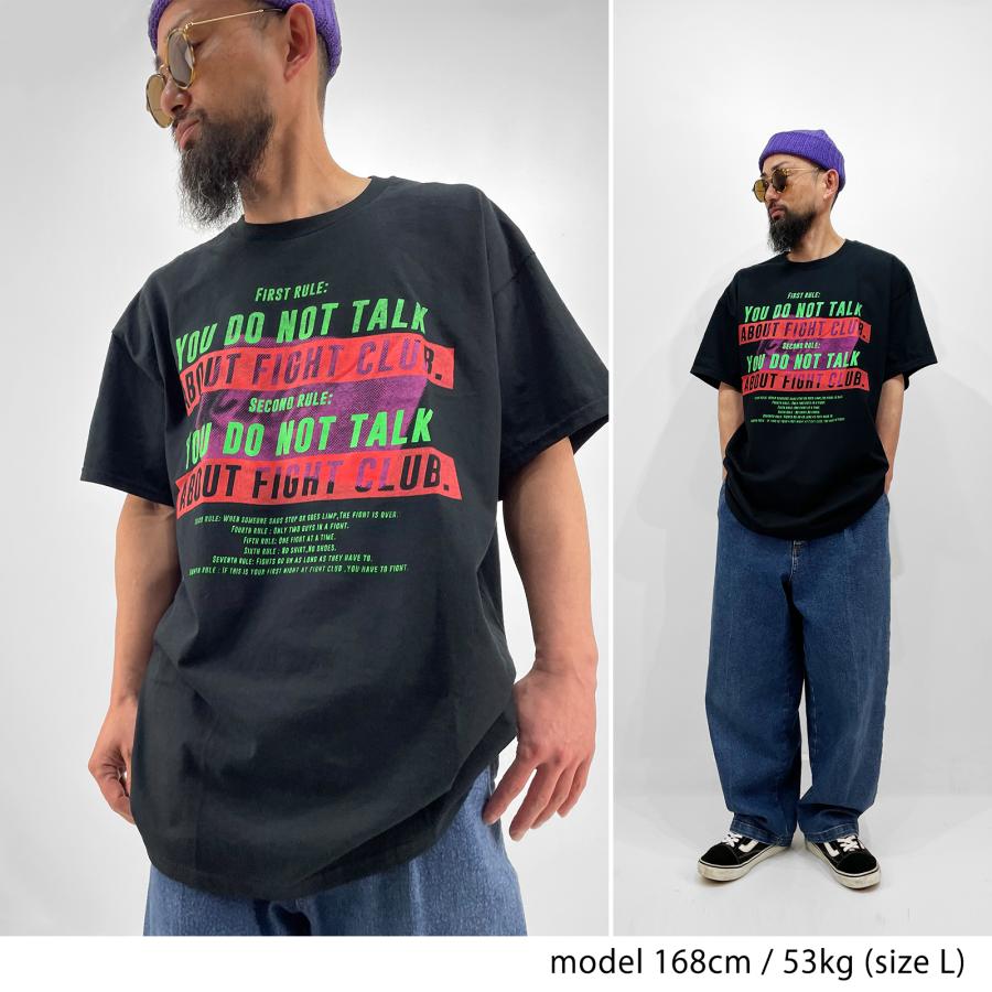 ファイトクラブ 「RULE」 FIGHTCLUB 映画Tシャツ 90s カルト ファイトクラブ 「RULE」 FIGHTCLUB 映画Tシャツ 90s カルト